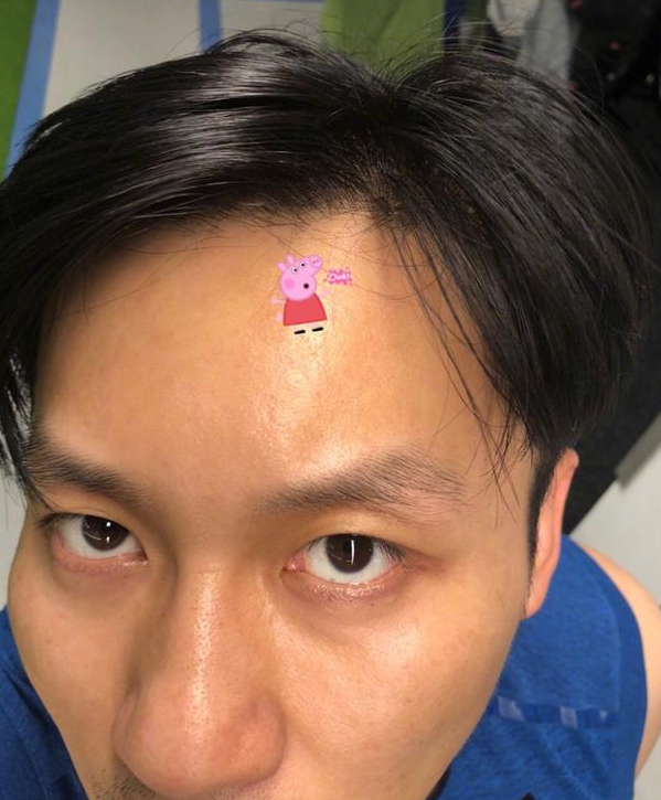 李晨自拍照