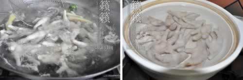 香菇枸杞鸡脚汤的做法