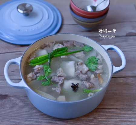 羊肉炖冬瓜