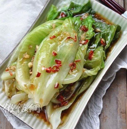 蚝油生菜的做法