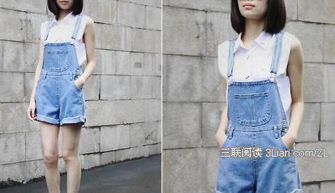 夏季小清新森女系时尚街拍