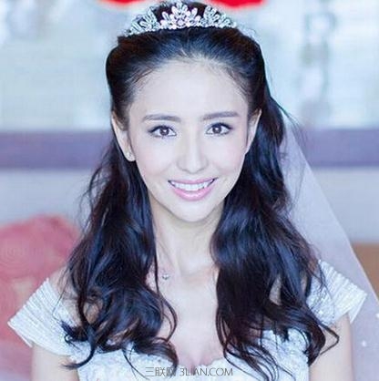 时尚明星最美新娘发型推荐
