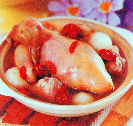 马蹄煲乳鸽