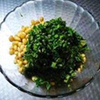 珍选捞汁香椿黄豆的做法图解6