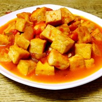 番茄烩豆腐的做法图解12